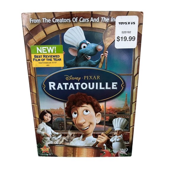 Disney Pixar Ratatouille DVD Paris Remy - Picture 1 of 2